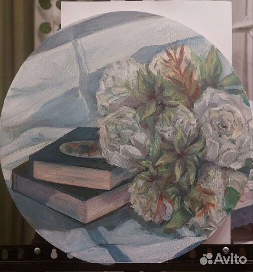 Картина маслом на холсте натюрморт