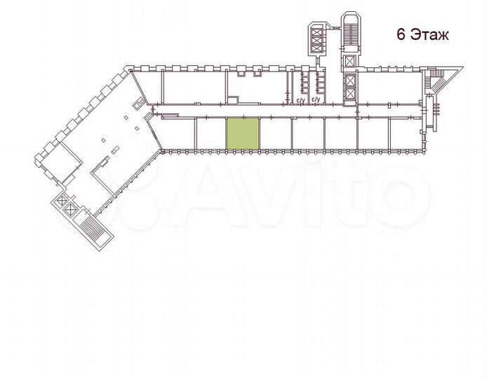Сдам офисное помещение, 33.6 м²