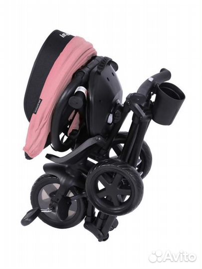 Детский трехколесный велосипед складной