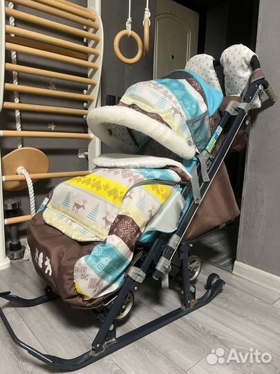 Санки коляска Nika