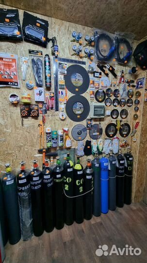 Баллон 10 л, есть все газы