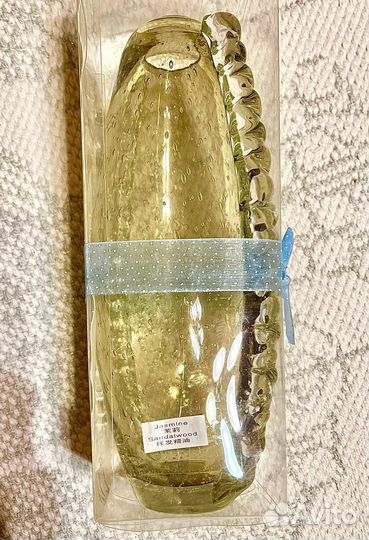 Подарок Ваза дутое стекло