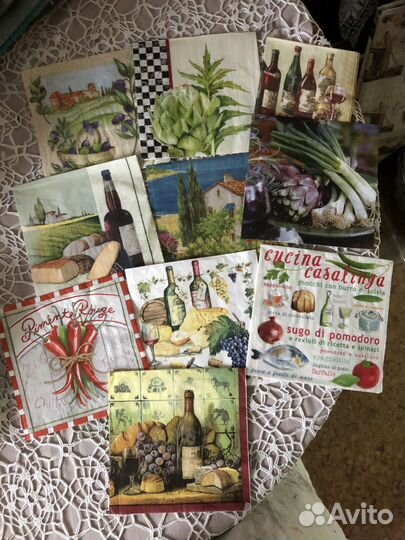 Салфетки бумажные для Декупажа