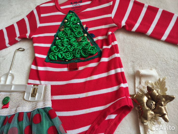 Костюм ёлочка на 1 годик