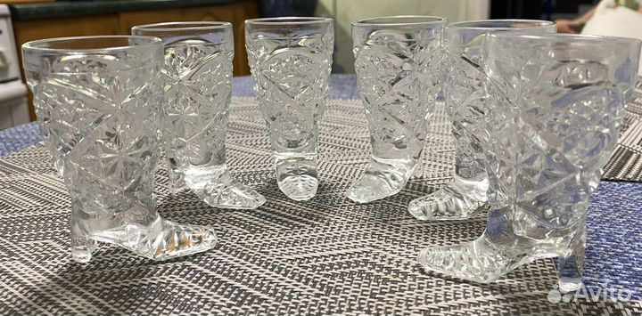 Хрустальные рюмки