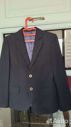 Пиджак школьный для мальчика 134