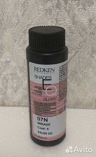 Краска Redken Shades EQ Gloss 07N Mirage