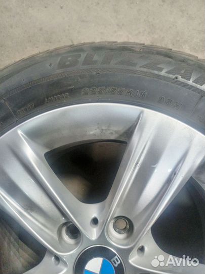 Колеса BMW 225/55 r16 шины зима Bridgestone