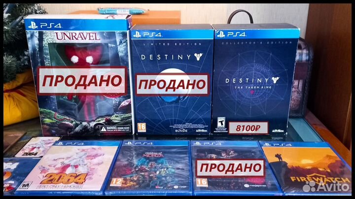 Игры для PS4 и PS Vita. Лимитированные издания LRG