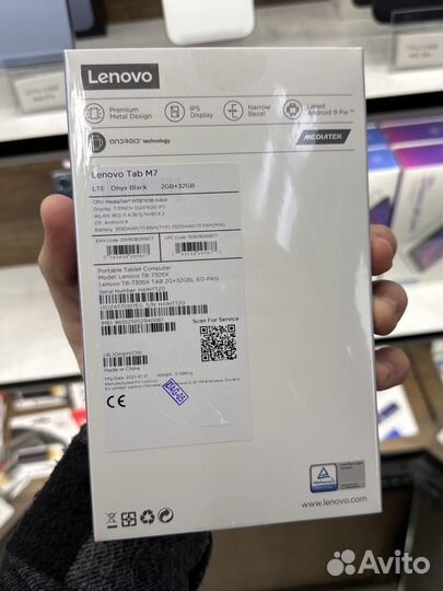 Планшет Lenovo, 32Gb, Симкарта