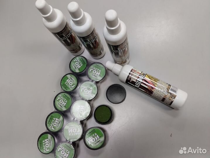 Средство для полировки паста Гои очистки Асидол-М