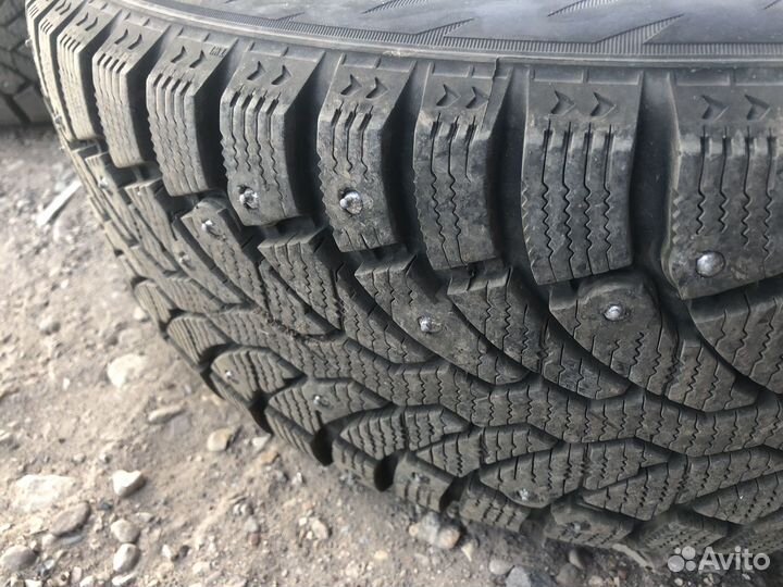 Литые диски с зимней новой резиной на Kia