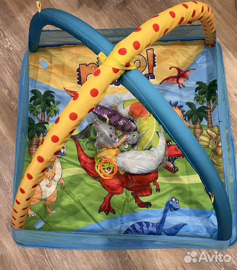 Развивающий коврик happy space