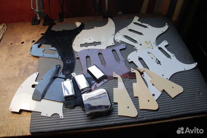 Оригинальные фальшпанели - страт, телек, JB, PBass