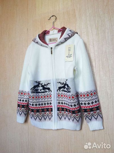 Новый жакет для девочки, р. 128