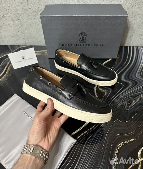 Brunello cucinelli лоферы мужские