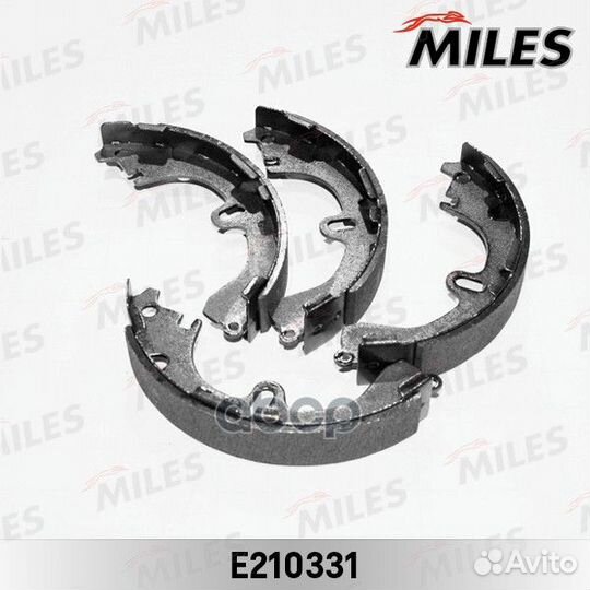 Колодки торм.бар.toyota corolla 87-02 E210331 M