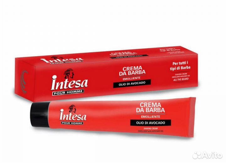 Крем для бритья intesa, Италия