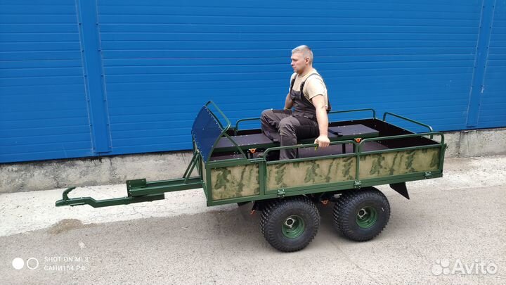 Прицеп для квадроцикла грузопассажирский