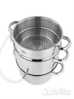 Соковарка MercuryHaus MC-6389 8 литров нержавейка