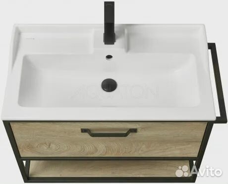 Тумба с раковиной aquaton (Акватон) 1a2424k1ltdu0