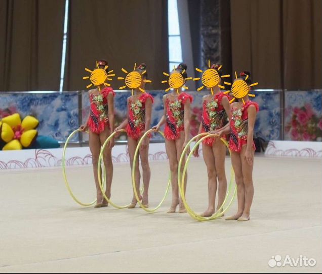 Групповые купальники для художественной гимнастики