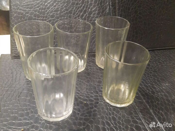 Стаканы граненые СССР