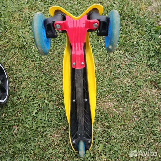 Самокат детский трехколесный бу