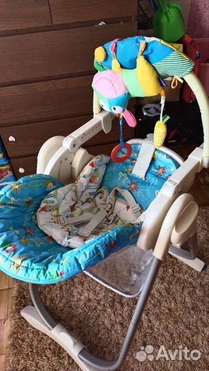 Стульчик для кормления chicco polly magic