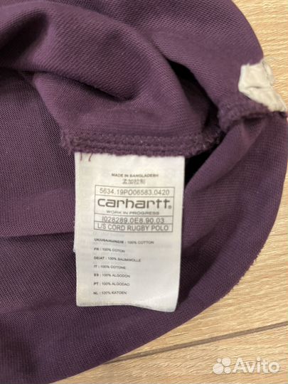 Регбийка / поло carhartt wip оригинал