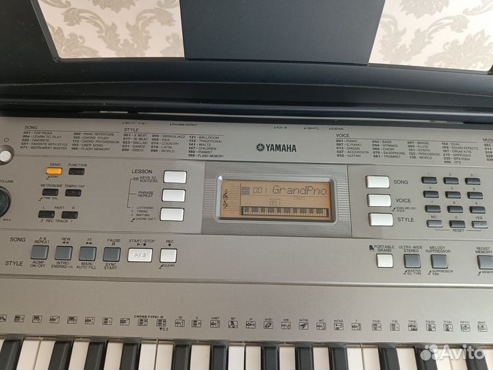 Синтезатор yamaha psr e343