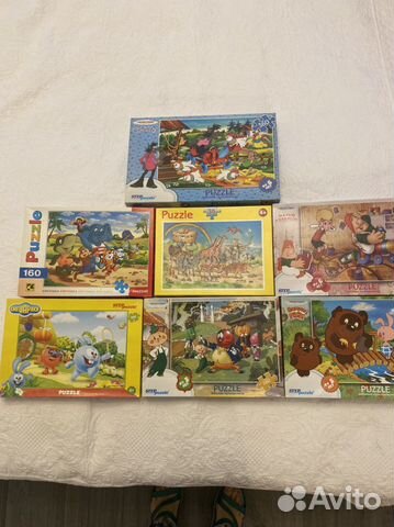 Пазлы 160 260 360 деталей
