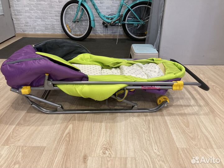 Коляска санки