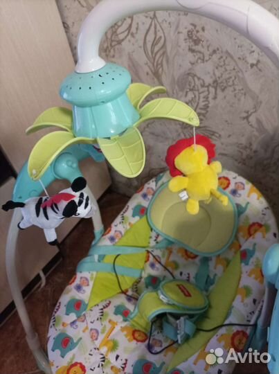 Детские электронные качели бу