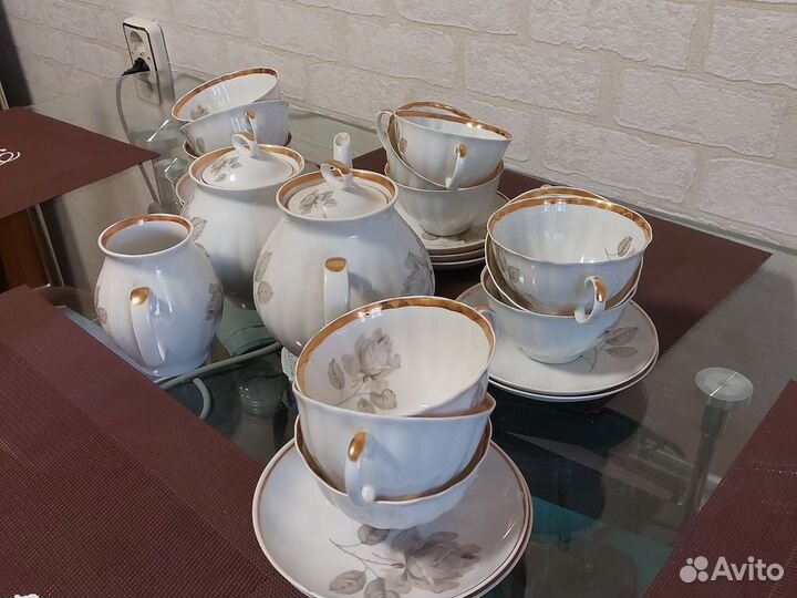 Чайный сервиз СССР дулево