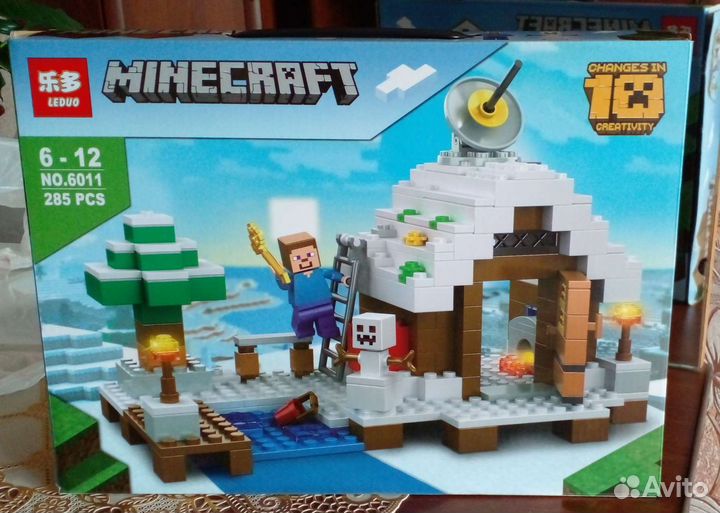 Lego майнкрафт