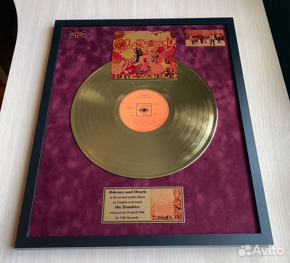 The Zombies Odessey And Oracle gold vinyl