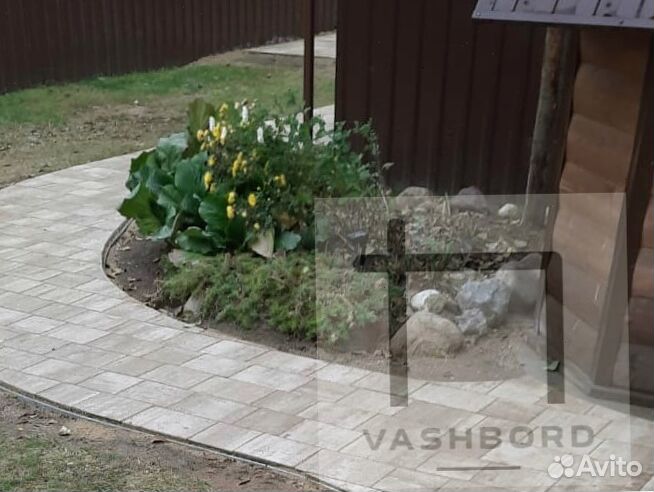 Металлический бордюр 1200*110*70*1,5