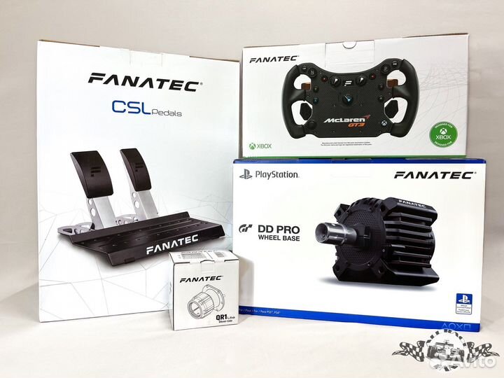 Комплекты Fanatec DD Pro McLaren/FormulaPS,PC,Xbox