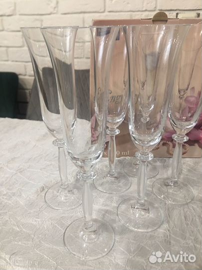 Бокалы для шампанского bohemia