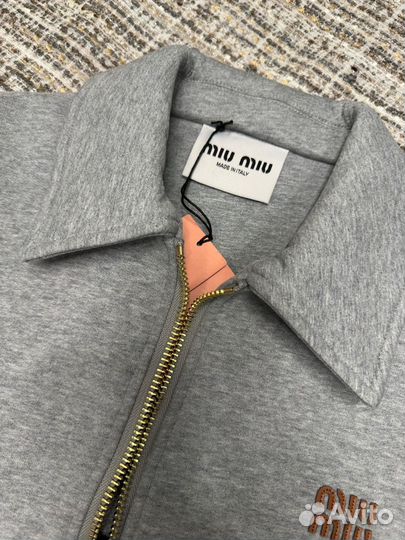 Жакет на молнии Miu Miu premium