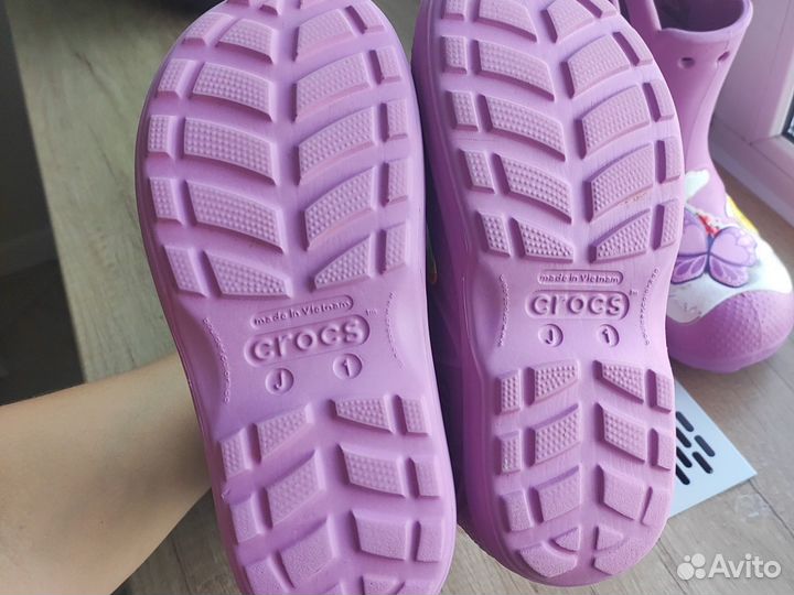 Crocs сапоги j1, c13