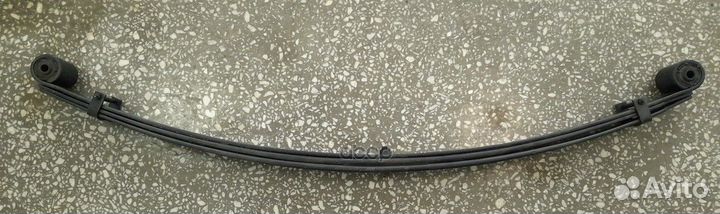 Рессора газ-3221,33027 задняя (3 листа) с сайле