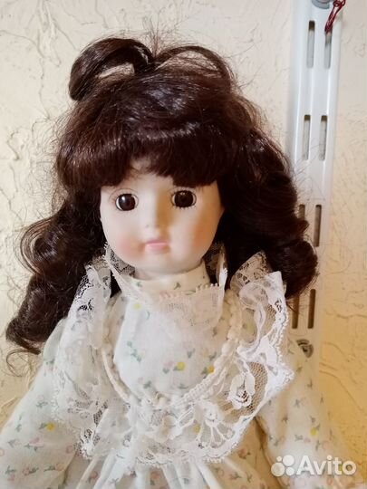 Немецкая кукла фарфоровая винтажная. Лот 5