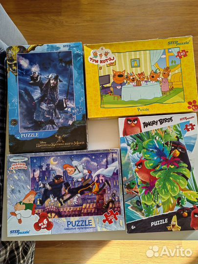 Пазлы и настольные игры