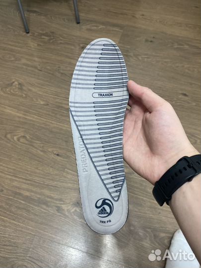 Стельки футбольные predator 39 размер