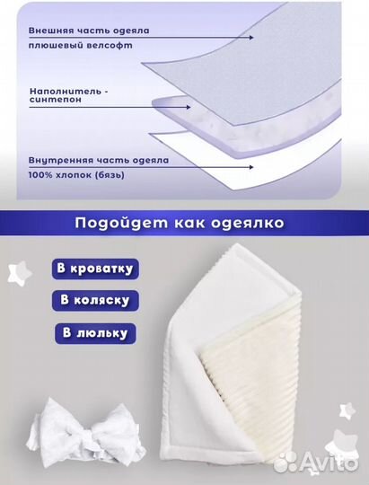 Конверт одеяло на выписку