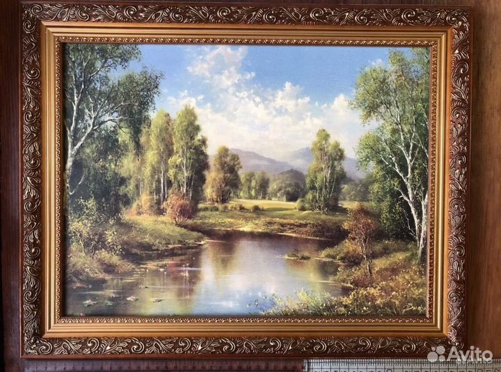 Картина с рамой