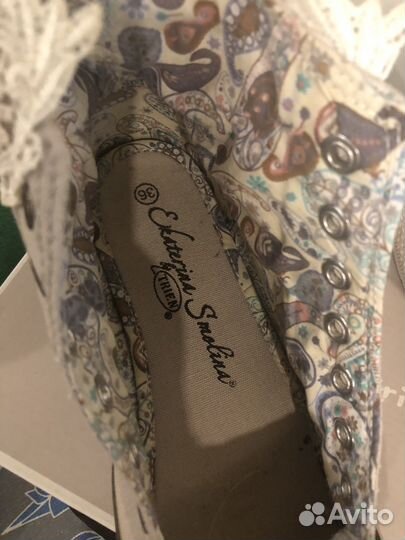 Кеды женские, размер 36,5-37