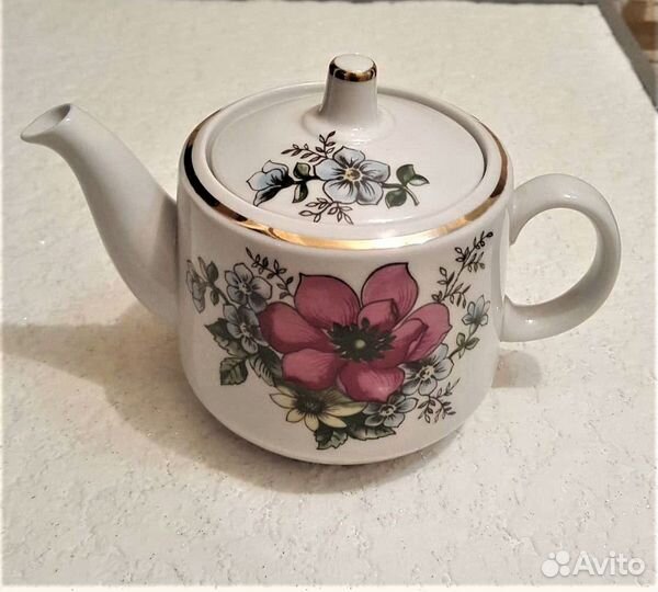 Чайник заварочный новый фарфоровый СССР
